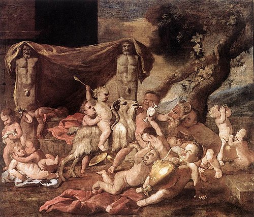Bacchanale d'enfants, 1626, Nicolas Poussin