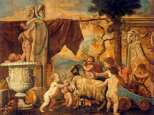 Bacchanale d'enfants, 1626, Nicolas Poussin