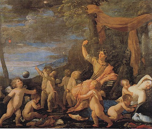 Le triomphe d'Ovide, 1624, Nicolas Poussin