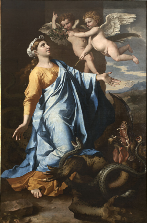 Sainte Marguerite, 1637, Nicolas Poussin