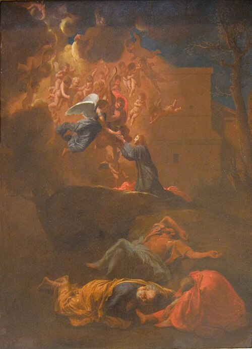 L'Agonie dans le jardin des oliviers, 1628, Nicolas Poussin