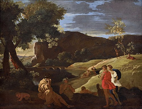 Midas, Pan et bergers, 1625, Nicolas Poussin