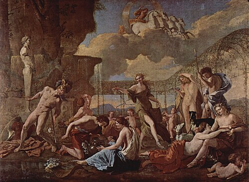 L'Empire de Flore, 1631, Nicolas Poussin