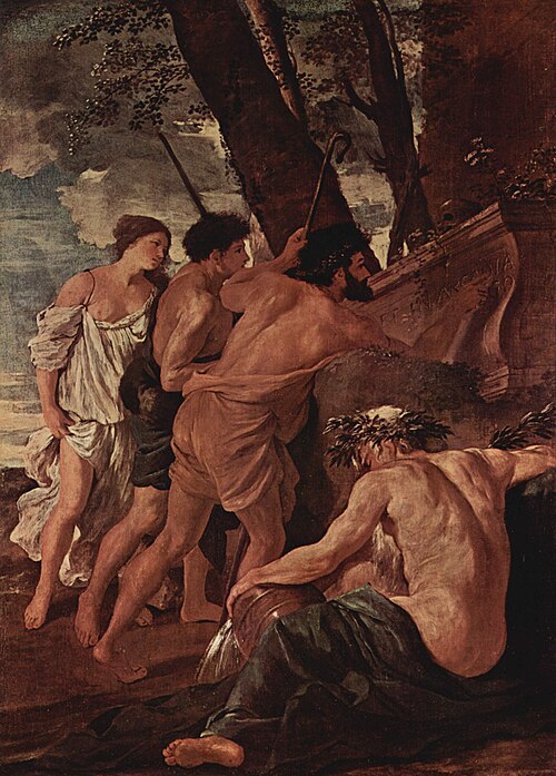 Et in Arcadia ego, 1628, Nicolas Poussin