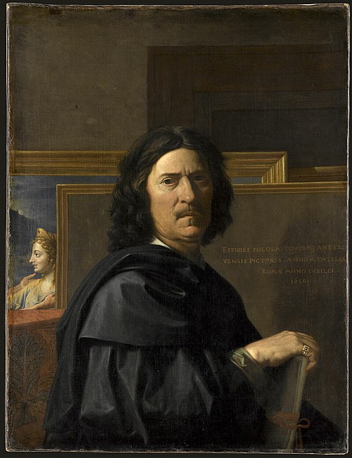 Portrait de l'artiste, 1650, Nicolas Poussin