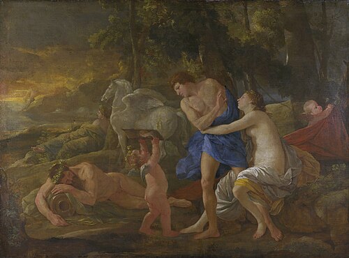 Céphale et Aurore, 1630, Nicolas Poussin