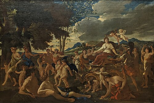 Le Triomphe de Flore, 1627, Nicolas Poussin