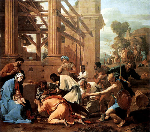 L'Adoration des mages, 1633, Nicolas Poussin