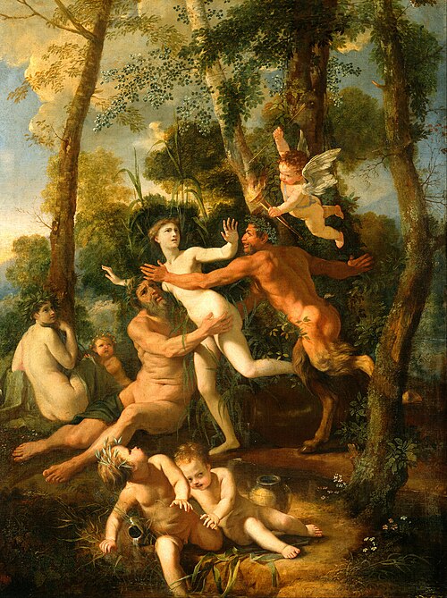 Pan et Syrinx, 1637, Nicolas Poussin