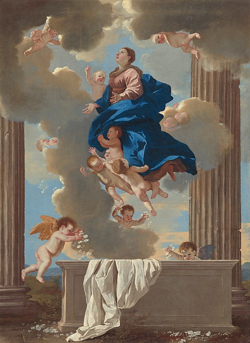 L'Assomption de la Vierge, 1630, Nicolas Poussin
