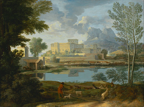 Paysage par temps calme, 1651, Nicolas Poussin