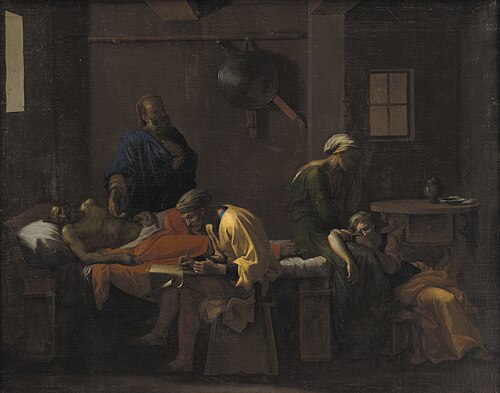 The Testament of Eudamidas, 1644, Nicolas Poussin