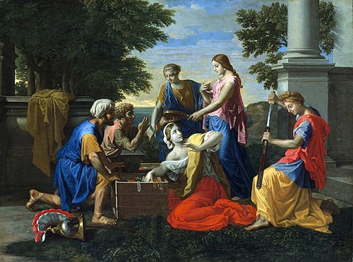 Discovery of Achilles on Skyros, 1649, Nicolas Poussin