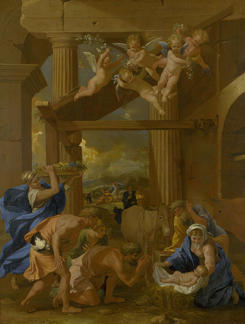 Adoration of the Shepherds, 1633, Nicolas Poussin