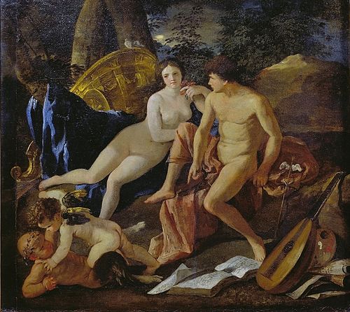 Venus and Mercury, 1627, Nicolas Poussin
