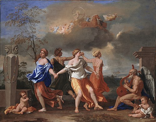 A Dance to the Music of Time, 1635, Nicolas Poussin