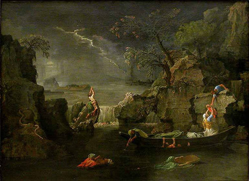 Winter, 1662, Nicolas Poussin