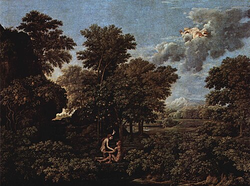 Spring, 1662, Nicolas Poussin
