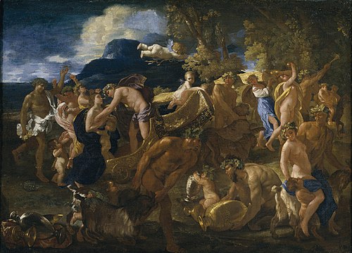 Bacchanal, 1624, Nicolas Poussin