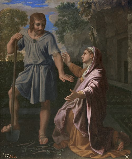 Noli me tangere, 1657, Nicolas Poussin