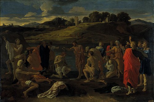 The Sacrament of Baptism, 1646, Nicolas Poussin