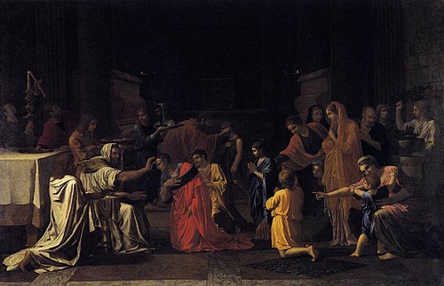 The Sacrament of Confirmation, 1645, Nicolas Poussin