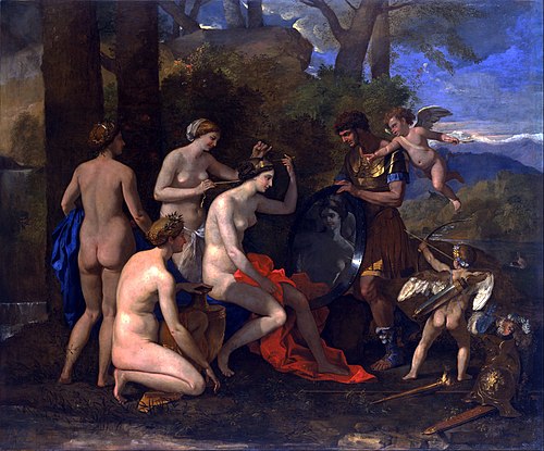 Vénus et Mars, 1633, Nicolas Poussin