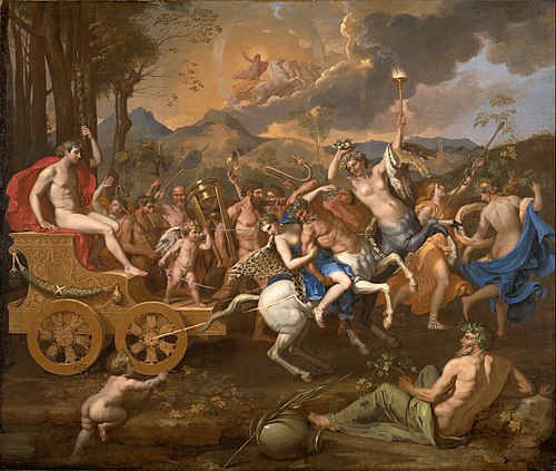 Le Triomphe de Bacchus, 1635, Nicolas Poussin