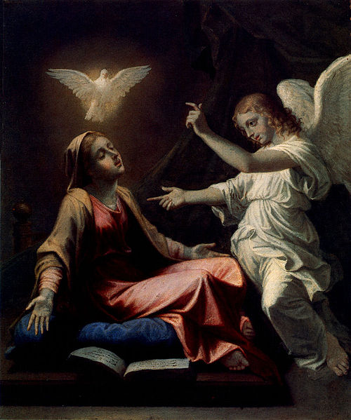 Annunciation, 1653, Nicolas Poussin