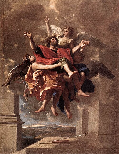 The Ecstasy of St Paul, 1649, Nicolas Poussin