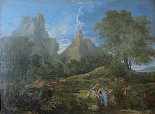 Landscape with Polyphemus, 1649, Nicolas Poussin