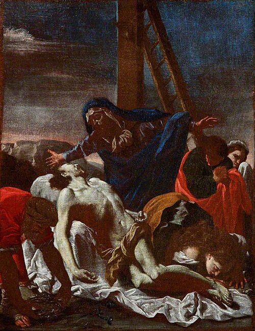 The Lamentation, 1626, Nicolas Poussin