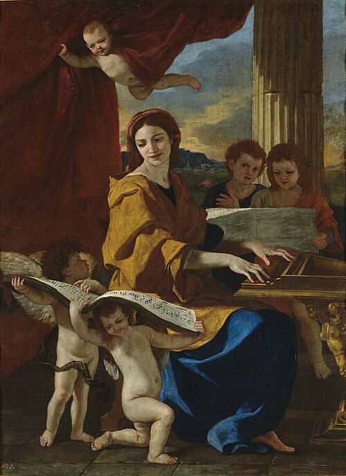 Saint Cecilia, 1635, Nicolas Poussin