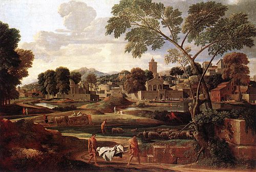 The Funeral of Phocion, 1648, Nicolas Poussin