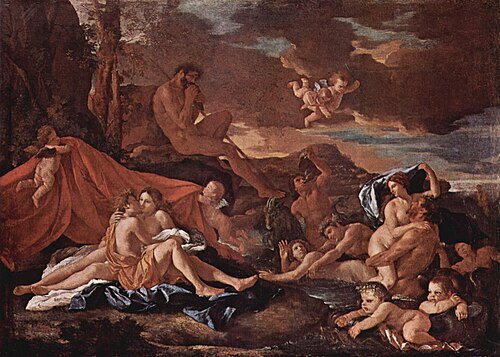 Acis and Galatea, 1627, Nicolas Poussin