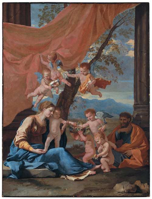 Le repos pendant la fuite en Egypte, 1629, Nicolas Poussin