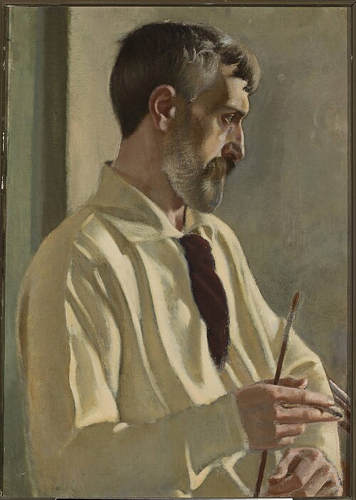 Autoportrait, 1914, Stanisław Dębicki