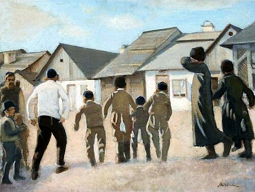 À le Cheder., 1919, Stanisław Dębicki