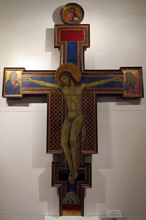 Painted crucifix, 1301, Deodato Orlandi