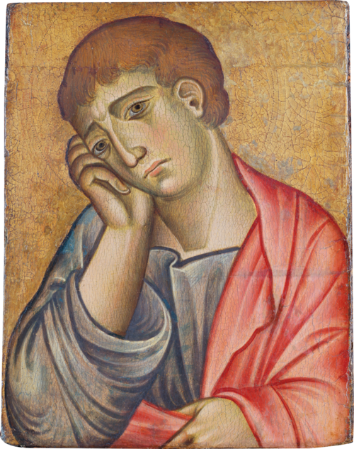 St John the Evangelist Mourning, 1400, Deodato Orlandi