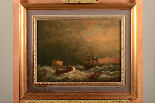 Zeegezicht, , Georg Willem Opdenhoff