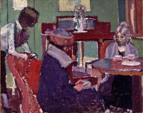 The Tea Party, 1919, Malcolm Drummond