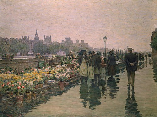 Quai aux Fleurs, Paris, , Luther Emerson van Gorder