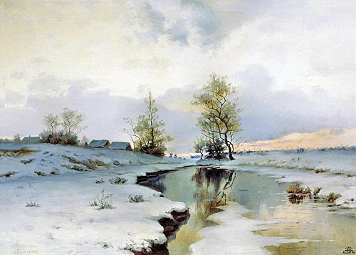 Beginning of Spring, 1890, Ivan Ivanovitch Endogourov