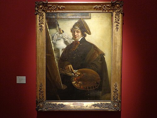 Autoportrait, 1850, François Faliński