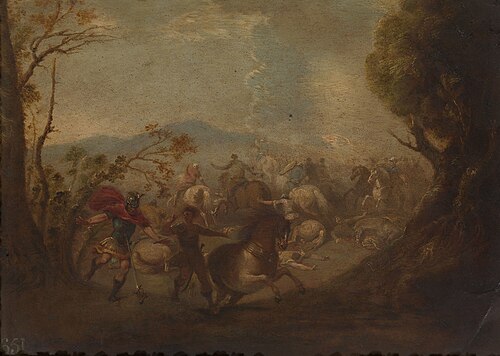 The Death of Saul, 1620, Huens
