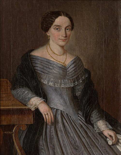 Podobizeň Anny Makovickej, 1859, Peter Michael Bohun
