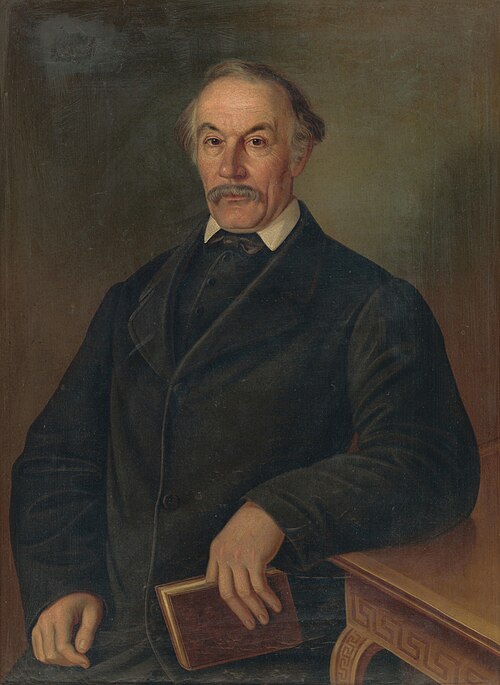 Podobizeň J.Vavrečana, 1865, Peter Michael Bohun