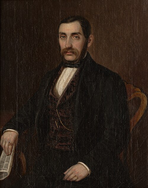 Podobizeň Petra Makovického, 1859, Peter Michael Bohun
