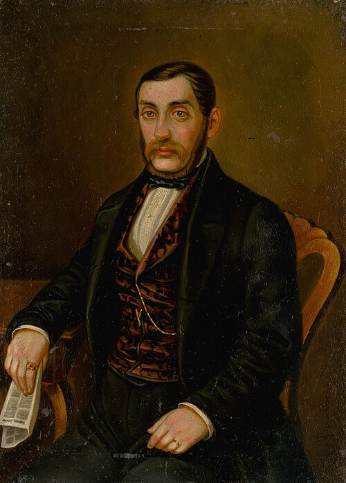 Podobizeň pána Petra Makovického, 1858, Peter Michael Bohun